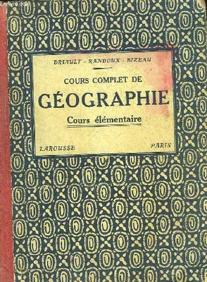 COURS COMPLET DE GEOGRAPHIE - COURS ELEMENTAIRE