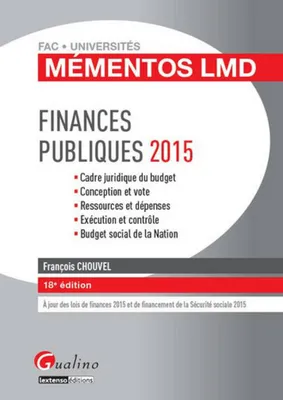 mementos lmd - finances publiques 2015