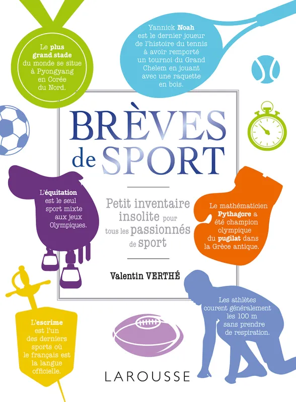 Livres Loisirs Sports Brèves de sport Verthé, Valentin