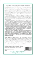 Livres Histoire et Géographie Histoire Seconde guerre mondiale L'Algérie dans la Seconde Guerre mondiale Jacques Simon