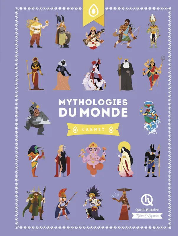 Livres Jeunesse de 6 à 12 ans Contes et mythologies Mythes & légendes, Mythologies du monde / carnet Clémentine V. Baron