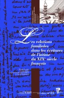 Les relations familiales dans les écritures de l'intime du XIXe siècle français