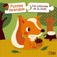 Puzzles farandole, Les animaux de la forêt