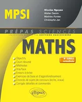 Mathématiques MPSI - 4e édition actualisée