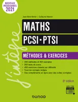 Maths PCSI-PTSI - Méthodes et exercices - 6e éd., Méthodes et exercices