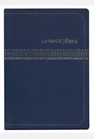 La Sainte Bible, Grand format, bleu marine