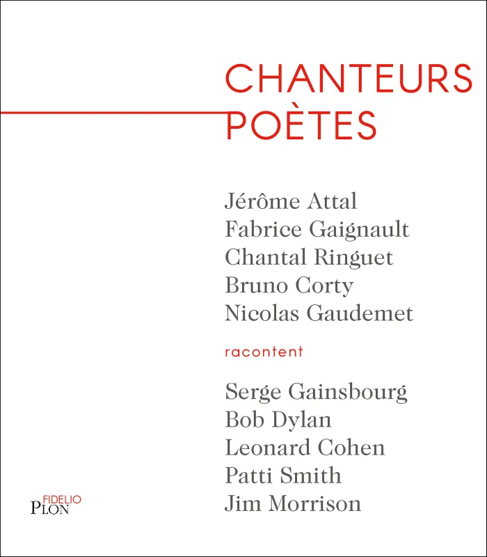 Chanteurs poètes Jérôme Attal, Bruno Corty, Fabrice Gaignault, Chantal Ringuet
