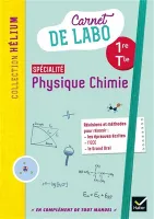 Physique chimie 1re/Tle - Éd. 2020 - Carnet de labo élève