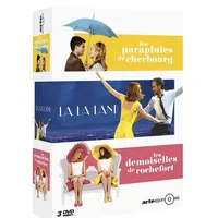 Coffret DVD - Les Parapluies de Cherbourg / La La Land / Les Demoiselles de Rochefort 