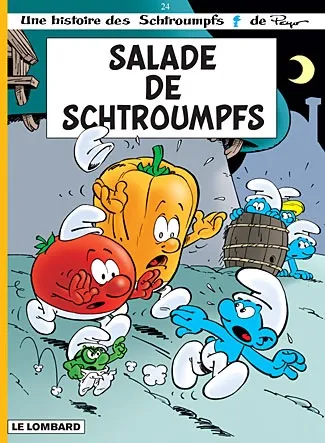 Les Schtroumpfs, 24, Salade de Schtroumpfs Peyo, Luc Parthoens, Thierry Culliford