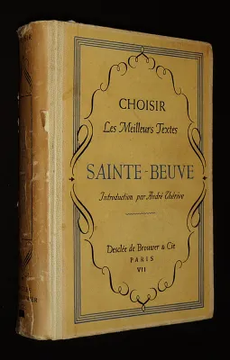 Sainte-Beuve (collection 