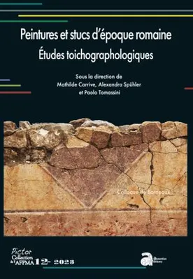 Peintures et stucs d'époque romaine. Etudes toichographologiques, Actes du 33e colloque de l'AFPMA, Bordeaux, 25 et 26 novembre 2021