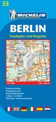 Plan Berlin - Stadtplan und Register