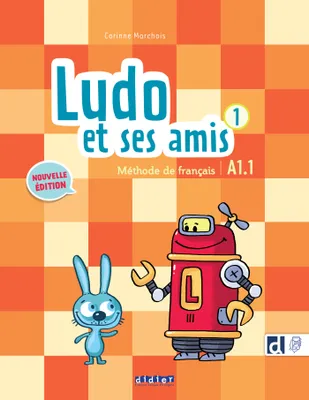 Ludo et ses amis 1 - Niv.A1.1 - Livre + didierfle.app