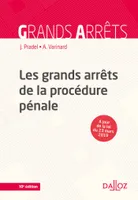 Les grands arrêts de la procédure pénale - 10e ed.