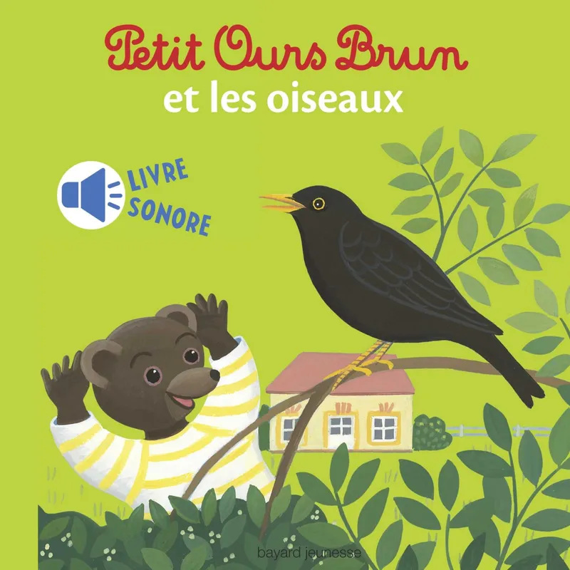 Mini sonore Petit Ours Brun et les oiseaux Marie Aubinais