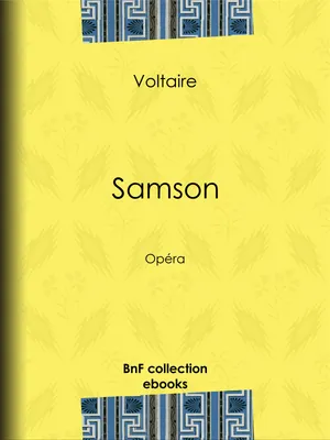 Samson, Opéra