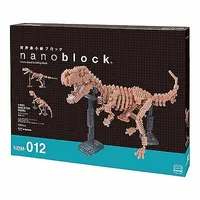 nano block. T-Rex squelette