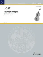 Rumor Images, für Violoncello und Klavier. cello and piano. Partition et partie.