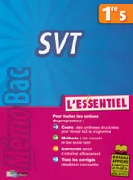 MémoBac  L'Essentiel  SVT 1re S