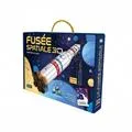 La fusée spatiale 3D - La conquête de l'espace, Construis ta fusée ! Avec 12 silhouettes