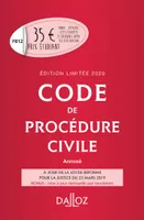 Code de procédure civile 2020 annoté. Édition limitée - 111e éd.