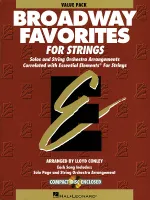 Essential Elements Broadway Favorites for Strings, includes 24 student books plus Conductor w/ CD
