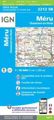 Série bleue [nouveau format], 2212SB, 2212Sb Meru/Chaumont-En-Vexin