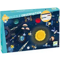 Puzzle observation 200 pcs - Espace + livret