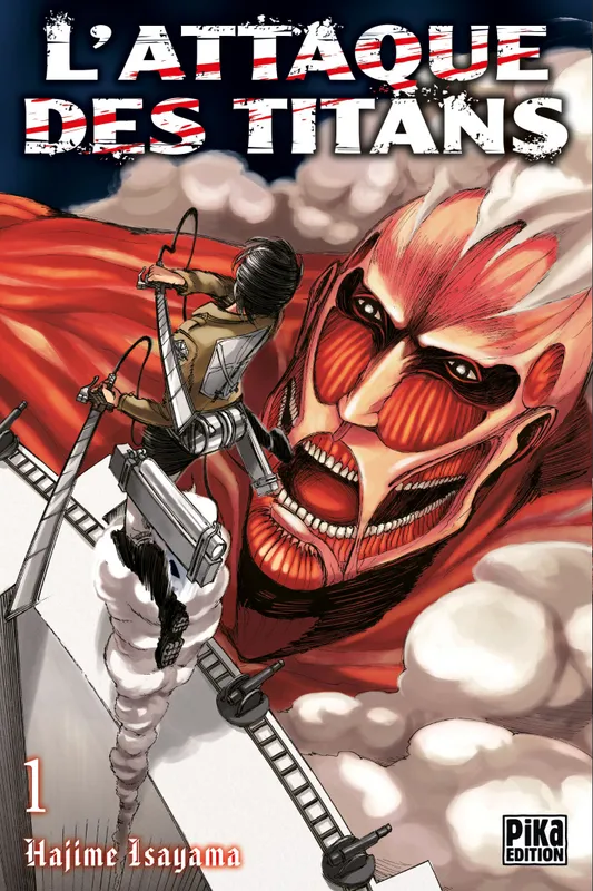 Livres Mangas Seinen 1, L'attaque des titans Hajime Isayama