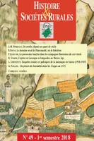 Histoire & Sociétés Rurales, n° 49 - 1er semestre 2018