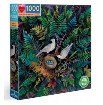 Puzzle - Birds in Fern - 1000 pièces