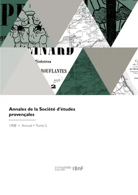 Annales de la Société d'études provençales