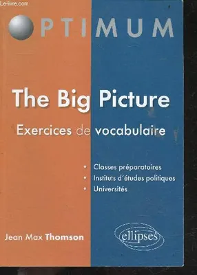 The Big Picture - Exercise Book, exercices de vocabulaire