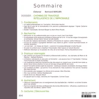Livres Scolaire-Parascolaire Pédagogie et science de l'éduction Chemins de traverse, Intelligence de l'improbable Martine Lani-Bayle