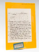 [ Lettre autographe signée évoquant le général Michaud : ] 1 L.A.S. datée de Besançon, le 22 floréal an XI [ 12 mai 1803 ] 