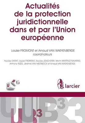 Actualités de la protection juridictionnelle dans et par l'Union européenne, L'ouvrage analyse, à destination des praticiens, les dernières évolutions de ce principe pluriel dans et par l’Union européenne.