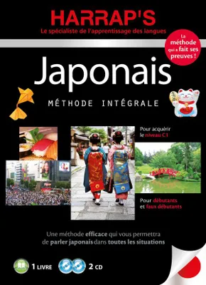 Harrap's méthode intégrale japonais - 2 CD+ livre, Méthode intégrale