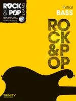Rock & Pop Exams: Bass Initial-CD, Bass Guitar Teaching