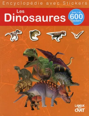 Encyclopédie avec stickers, Les dinosaures : encyclopedie avec stickers