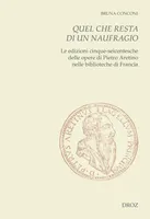 Quel che resta di un naufragio, Le edizioni cinque-seicentesche delle opere di Pietro Aretino nelle biblioteche di Francia. Con un repertorio