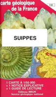 Carte géologique n° 159 : Suippes 	, Carte géologique de la France à 1-50 000
