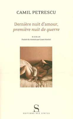 Dernière nuit d'amour, première nuit de guerre / roman, roman