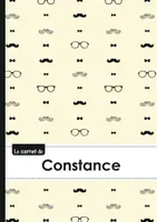 Le carnet de Constance - Lignes, 96p, A5 - Moustache Hispter