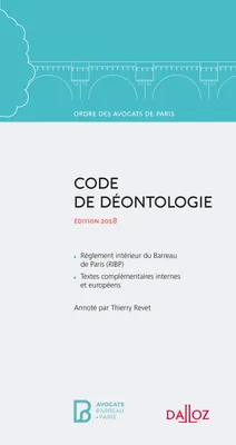 Code de déontologie de l'ODAP 2018