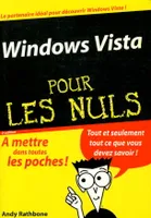 Windows Vista 2ed Poche Pour les nuls