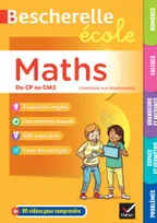 Bescherelle école - Maths (CP, CE1, CE2, CM1, CM2), tout le programme de maths à l'école primaire
