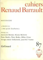 Cahiers Renaud Barrault, Nietzsche