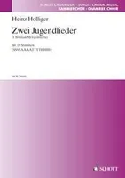 Zwei Jugendlieder (Deux lieder de jeunesse), arrangés par Clytus Gottwald. 16 voices (SSSSAAAATTTTBBBB). Partition de chœur.