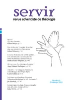 Servir N°4, Revue adventiste de théologie - Printemps 2019